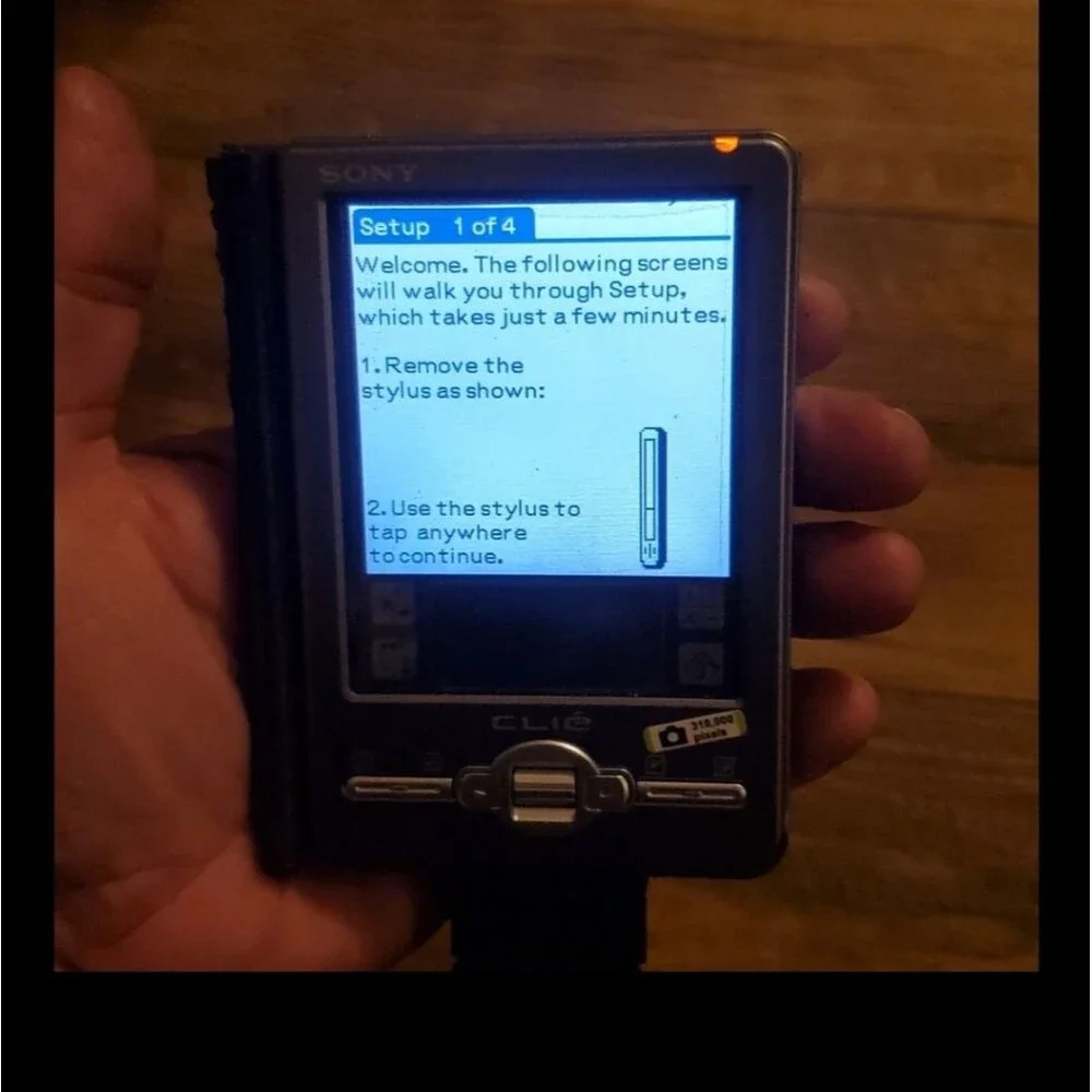 Sony Palm-Powered Digital Camera with Charger – Fully Functional